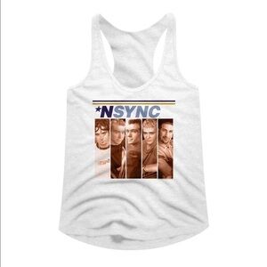 New! NYSNC Muscle Graphic Tank Top